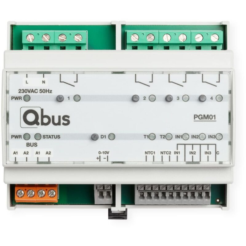 Qbus Pompgroepmodule voor 1 pompgroep PGM01