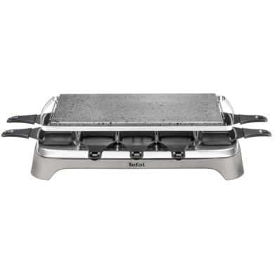 TEFAL Inox & Design raclette & pierrade 10 personen PR457B12