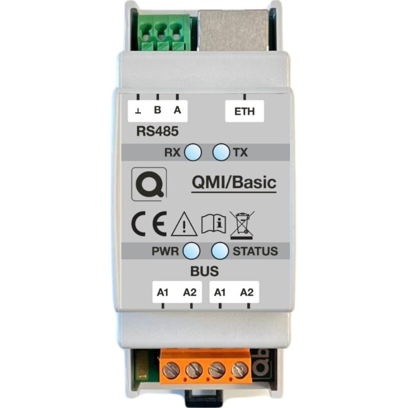 Qbus Modbus Interface HVAC en energiemeters op RTU