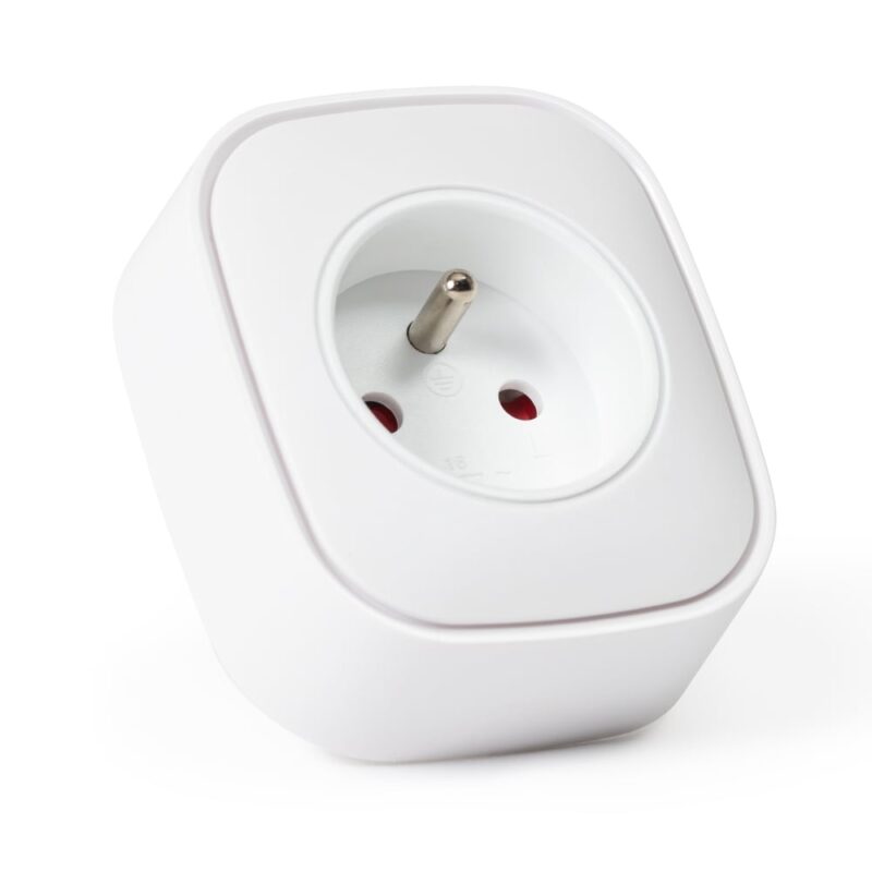 Qbus Qbus draadloos Zigbee stopcontact met energiemeting (Belgische versie) QWZ-PPE/BE