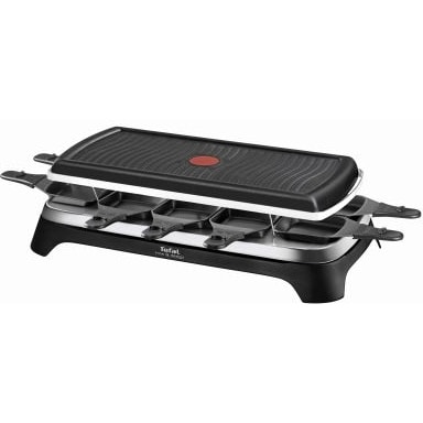 TEFAL Inox & Design raclette & gourmetstel - 10 personen RE458812