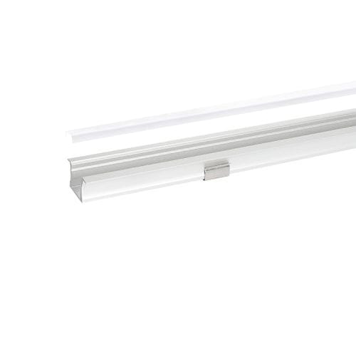 INTEGRATECH Led profiel inbouw RSL15 in geanodiseerd aluminium AL6063 met witte poedercoatin RSL15W-M2