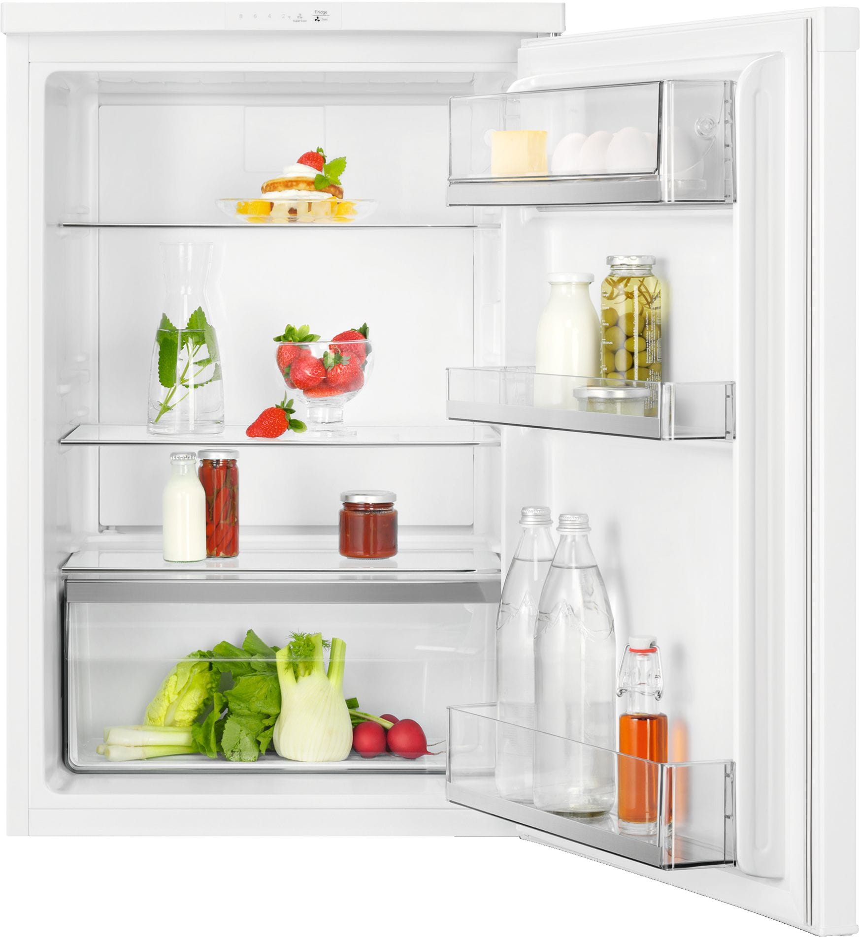 AEG Koelkast Tafelmodel 85x56cm - Vrijstaand - Energielabel D RTB414D2AW