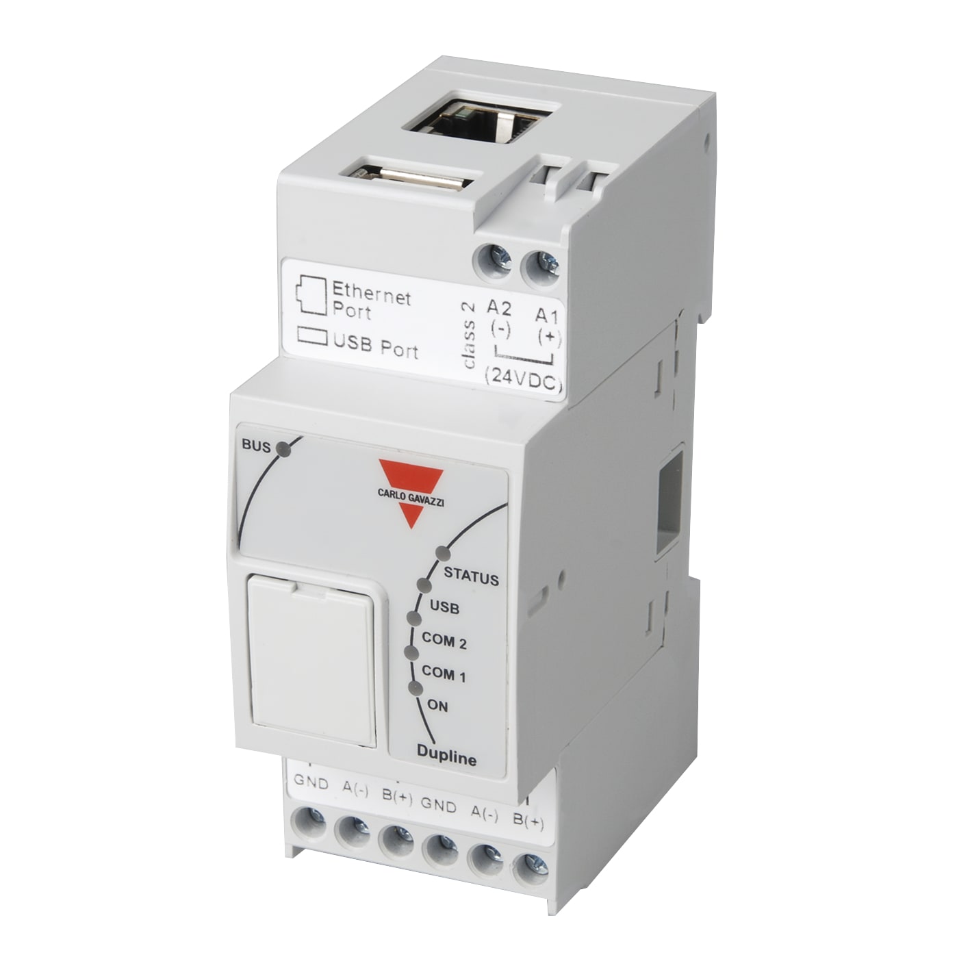 CARLO GAVAZZI CG SMART DUPLINE WEB-SERVER VOORZIEN VAN BACNET INTERFACE DIN-RAIL SB2WEB24