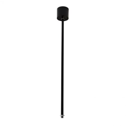 TECHNOLUX Staafpendel met rozet 600mm zwart (kan worden ingekort) SCH-9052