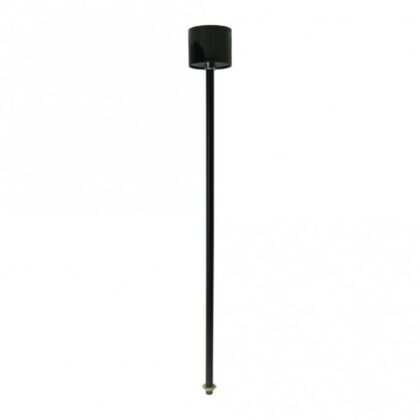 TECHNOLUX Staafpendel met rozet 1200mm zwart (kan ingekort worden) SCH-9062