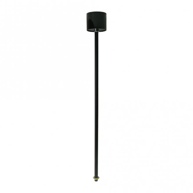TECHNOLUX Staafpendel met rozet 1200mm zwart (kan ingekort worden) SCH-9062