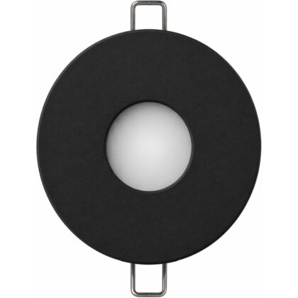 Qbus Bewegings- en lichtsensor in zwarte inbouwbehuizing SENMOLI/B