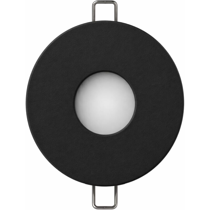 Qbus Bewegings- en lichtsensor in zwarte inbouwbehuizing SENMOLI/B