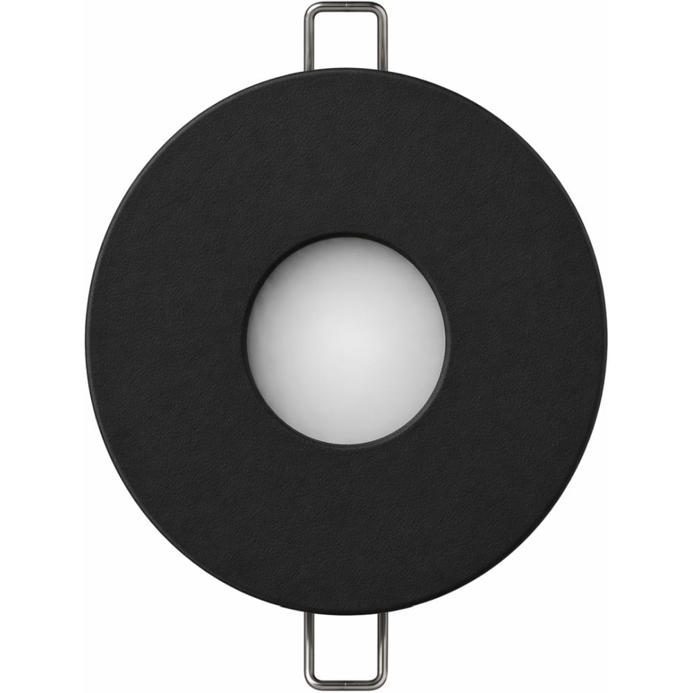 Qbus Bewegings- en lichtsensor in zwarte inbouwbehuizing SENMOLI/B