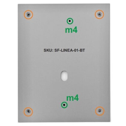 Diverse Materialen Adaptie platen - Plaques d'adaptation: Urmet/Siedle -> Bticino Linea 3000 SF-LINEA-01-BT
