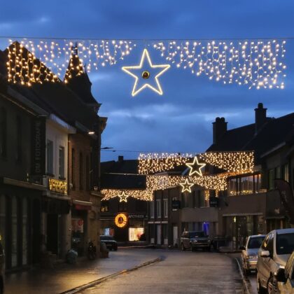 KERSTVERLICHTING Theaterlight rubberen flitser (zonder voeding) - 6 x 1