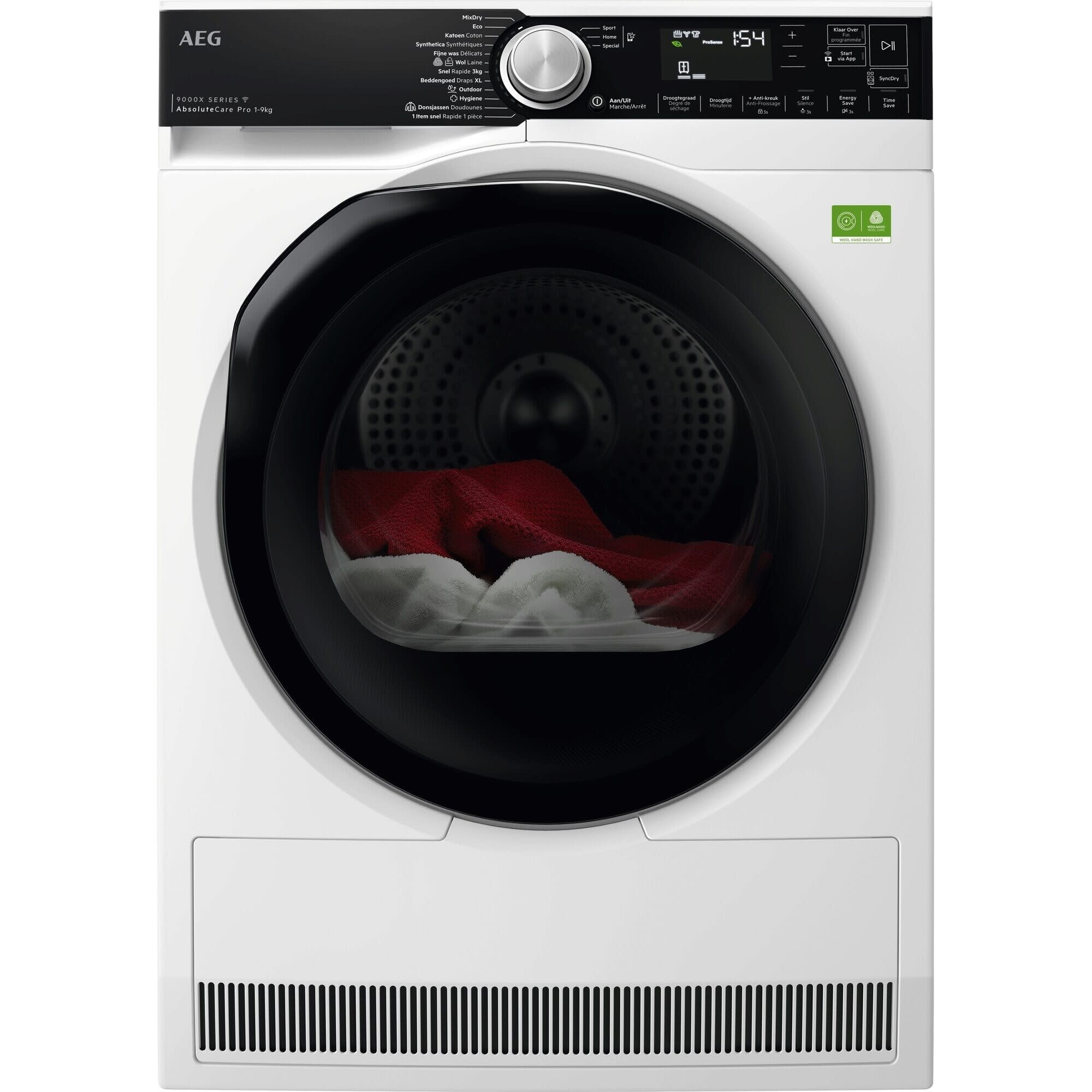 AEG Warmtepompdroogkast 9kg