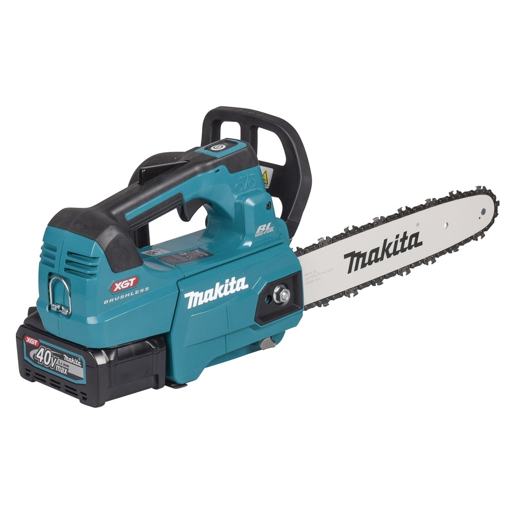Makita Accu tophandle kettingzaag 30cm 40Vmax + BL4040 + DC40RA. (Doos) UC003GM101