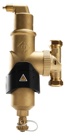 SPIROTECH SpiroCombi vuil- en luchtafscheider draaibaar MB3 28mm UC028WJ