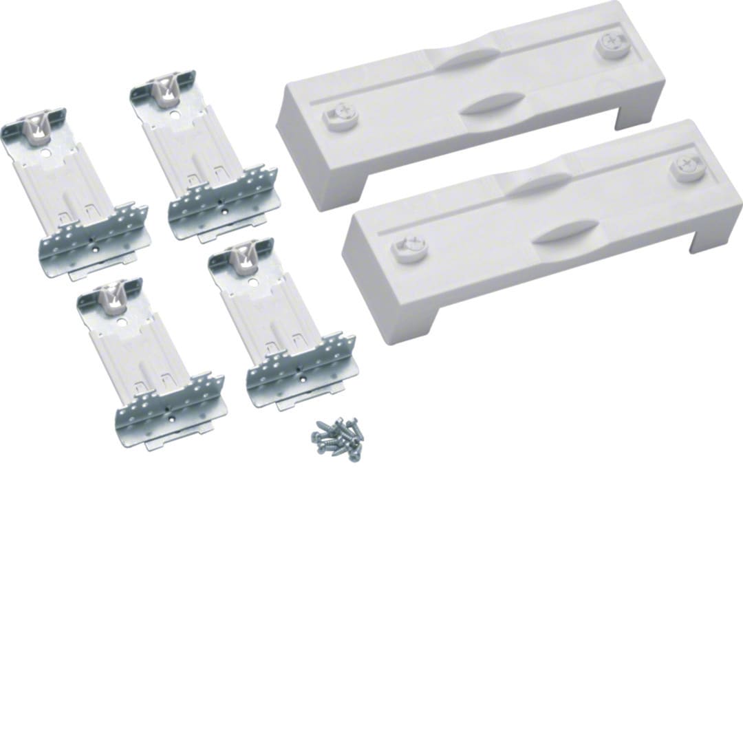 HAGER Kit afdekplaten uiteinden 1 mb. UD01F1
