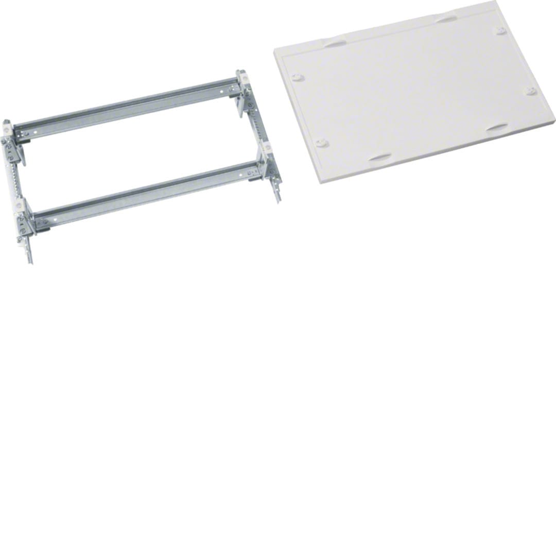 HAGER Kit 2 mb. 2 regelbare rails 34 modules UD22A5
