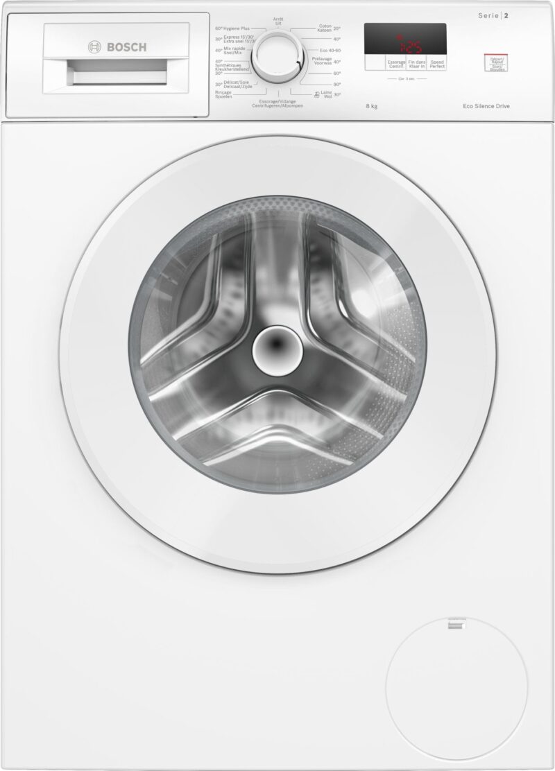 BOSCH Wasmachine Serie 2 8kg 1400t A WGE03400FG