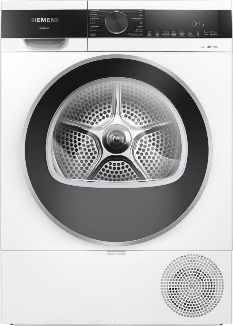 Siemens Huishoud Warmtepompdroogkast 8kg