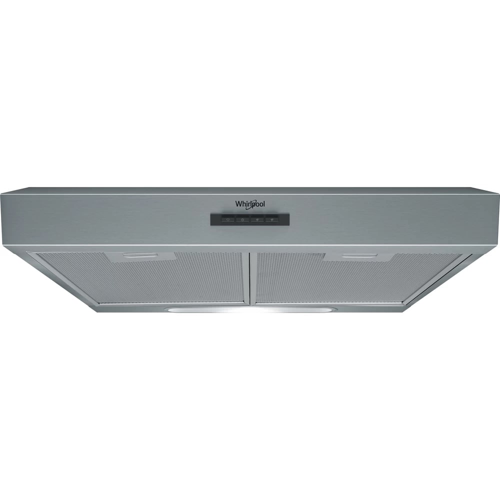 WHIRLPOOL Wanddampkap 69dB 384m³/h 60cm C grijs WSLK66/2ASX