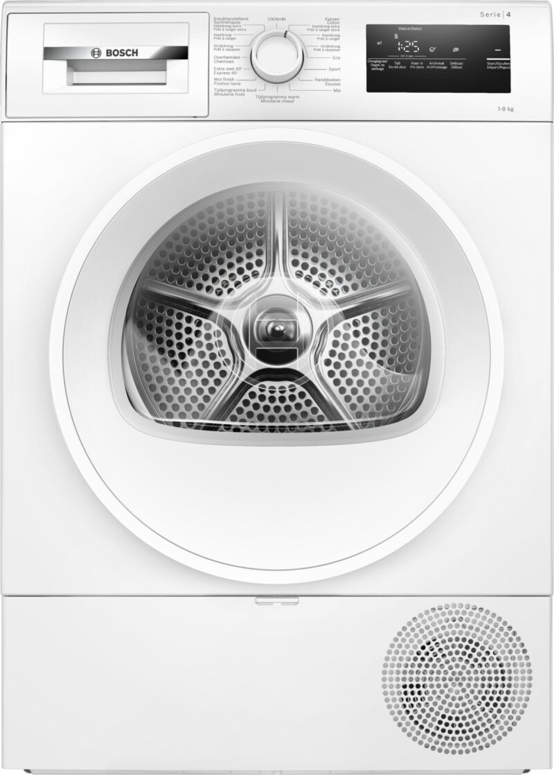 BOSCH Warmtepompdroogkast 8kg