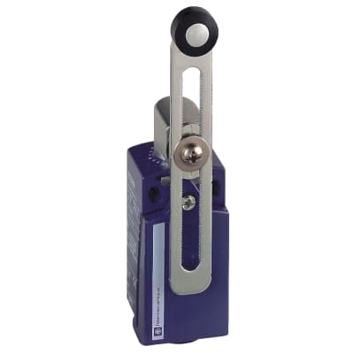 Telemecanique Sensors standschakelaar XCK-D - hefboom met rol met instelbare lengte - 1 NC + 1 NO XCKD2145P16