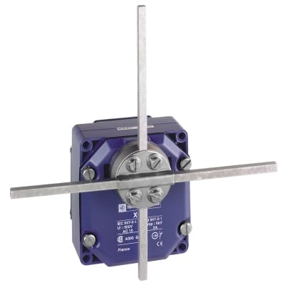 Telemecanique Sensors standschakelaar XCR-E - vierkante schakelstang kruis of T 6 mm - 1NC+1NO XCRE18