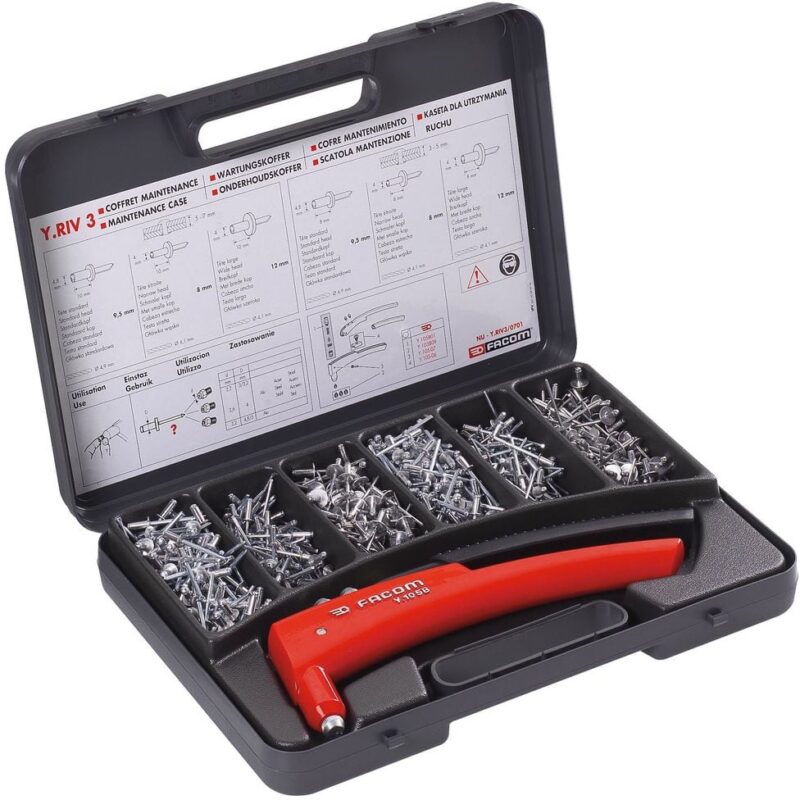 FACOM ONDERHOUDSKOFFER MET ALUMINIUM KLINKNAGELS Y.RIV3