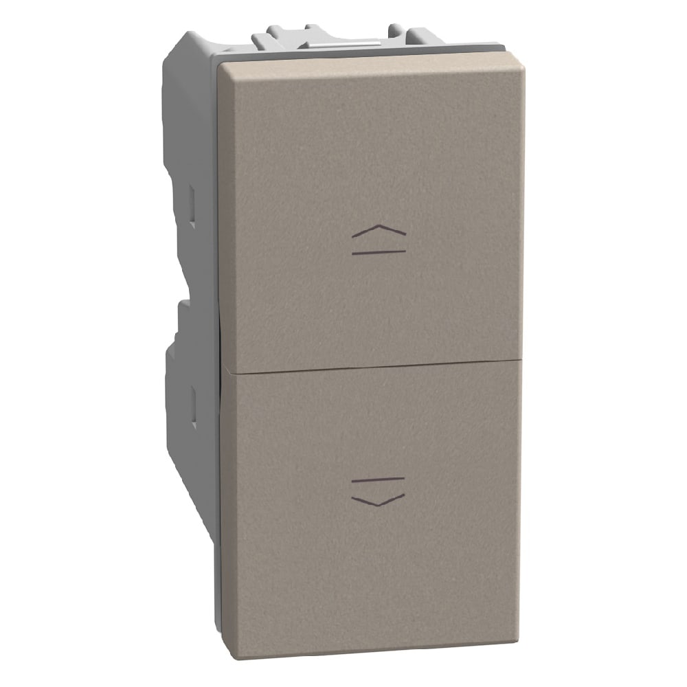 BTICINO LightN dubbele drukknop NO 1 mod - stone YG4036
