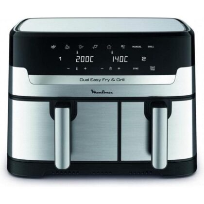 MOULINEX DUAL EASY FRY & GRILL SS MOULINEX YY5233FB