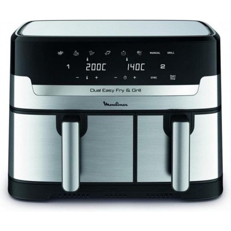 MOULINEX DUAL EASY FRY & GRILL SS MOULINEX YY5233FB