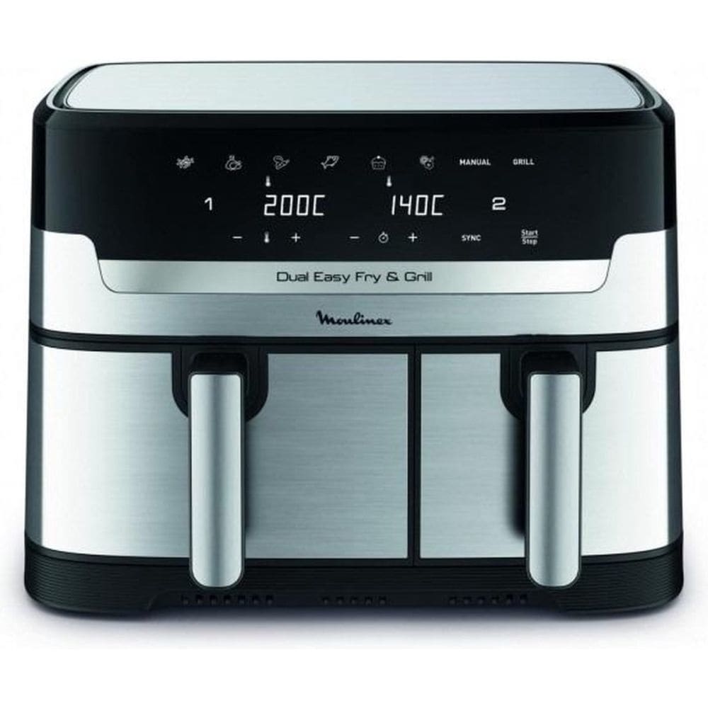 MOULINEX DUAL EASY FRY & GRILL SS MOULINEX YY5233FB