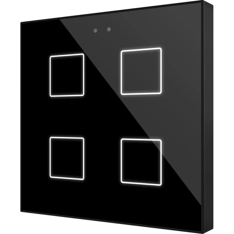 Zennio Flat RGB 4 (Antraciet) ZEZVIFR4A